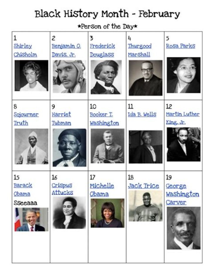 Who is an important Black person in history?