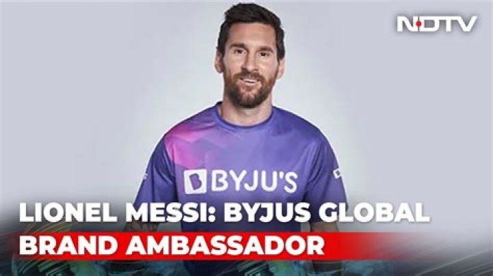 Who is brand ambassador of BYJU's?