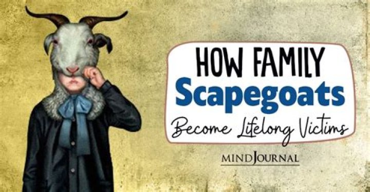 Why am I the family scapegoat?