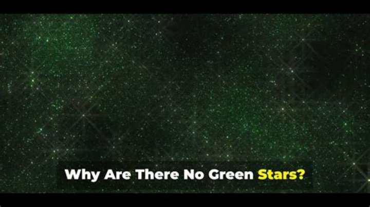 Why are there no green stars?