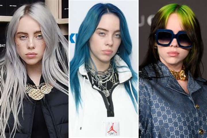 Why did Billie Eilish change her hair color?