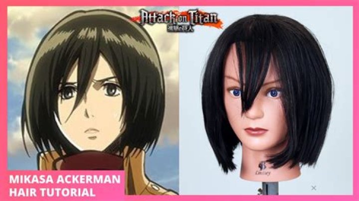 Why did Mikasa cut her hair shorter?