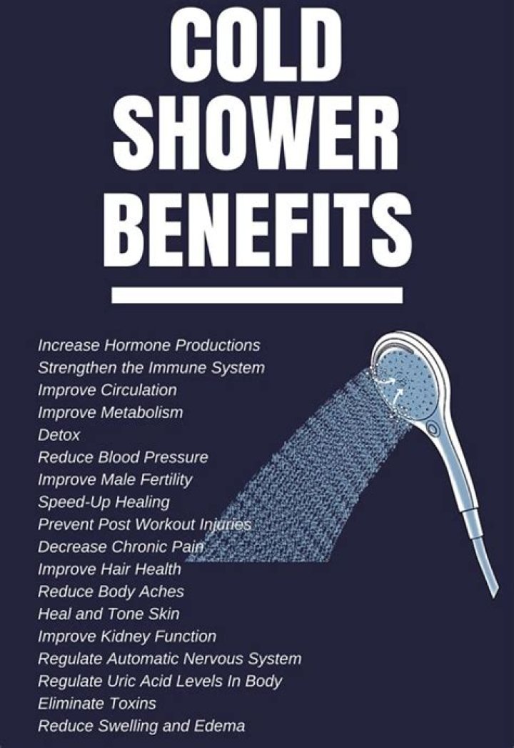 Why do men take cold showers?