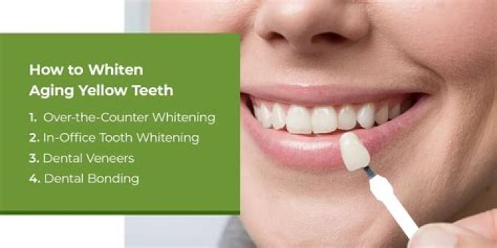 Why do teeth turn yellow with age?