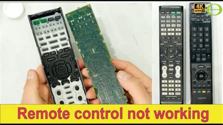 Why does my remote control not work?