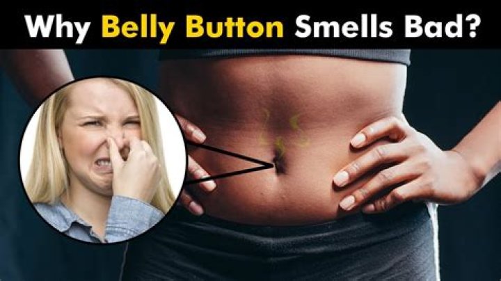 Why is my belly button wet and stink?