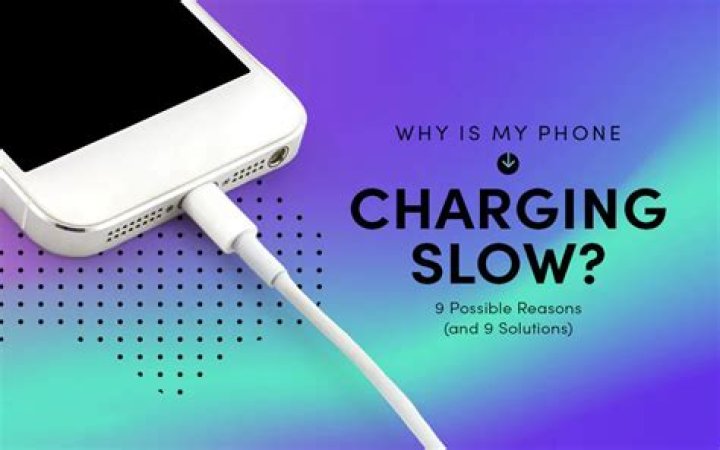 Why is my phone charging slow?