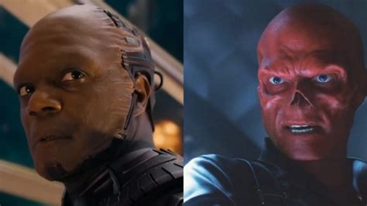 Why is Red Skull's face red?